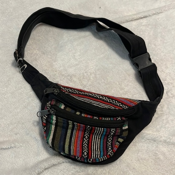 Handbags - Tribal knit Fanny pack